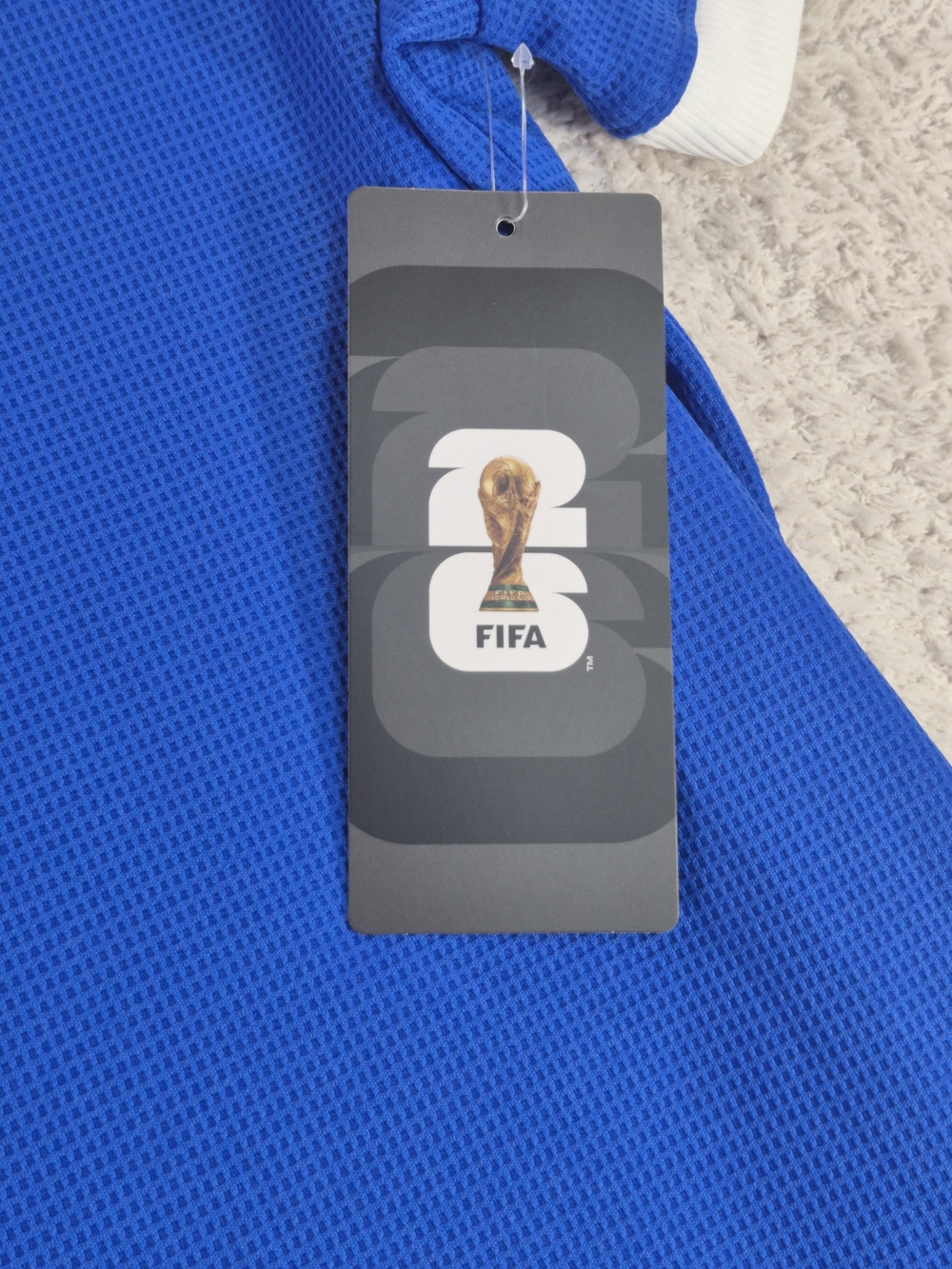 FIFA World Cup 2026 Italy Soccer Jersey XL Blue ITALIA Azzurri FIFA 126 NWT - Picture 3 of 10